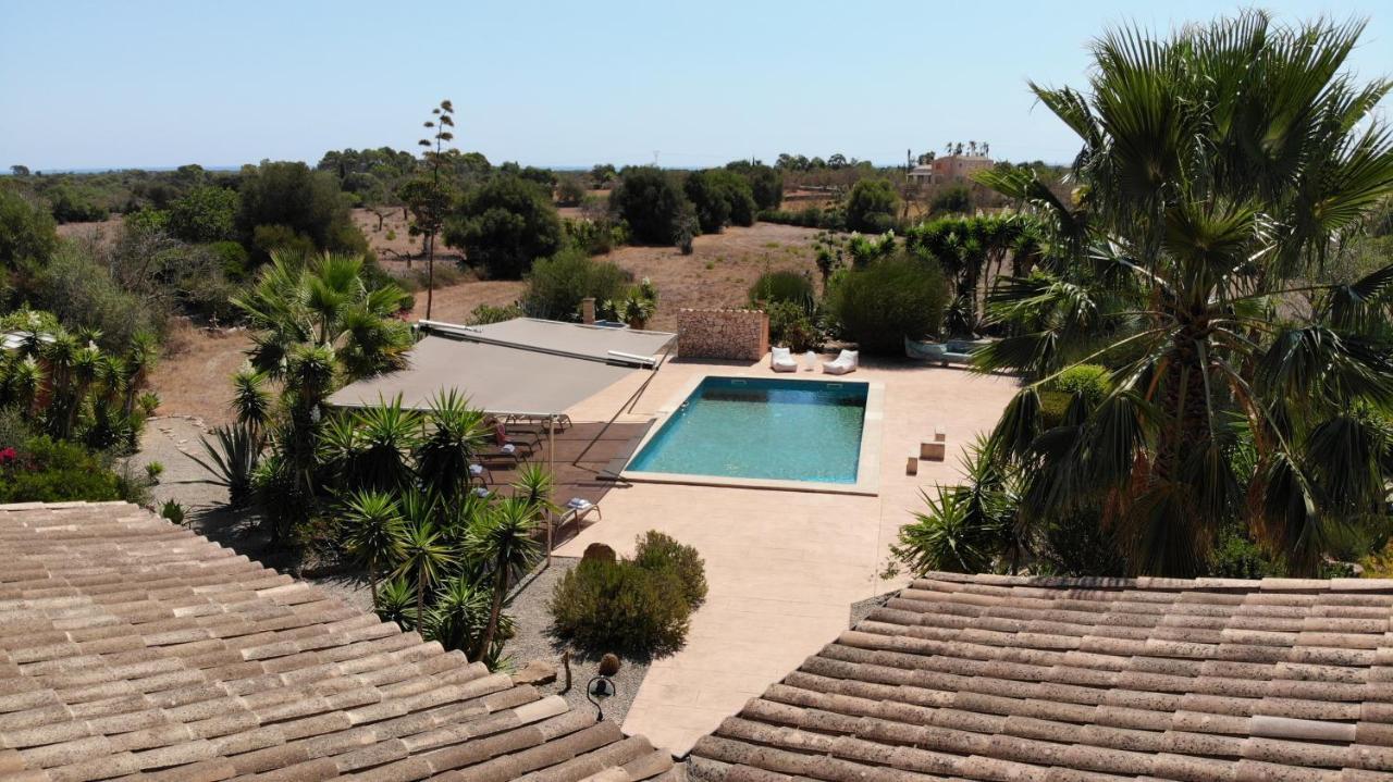 Finca Casa Mas Сантаньи Экстерьер фото